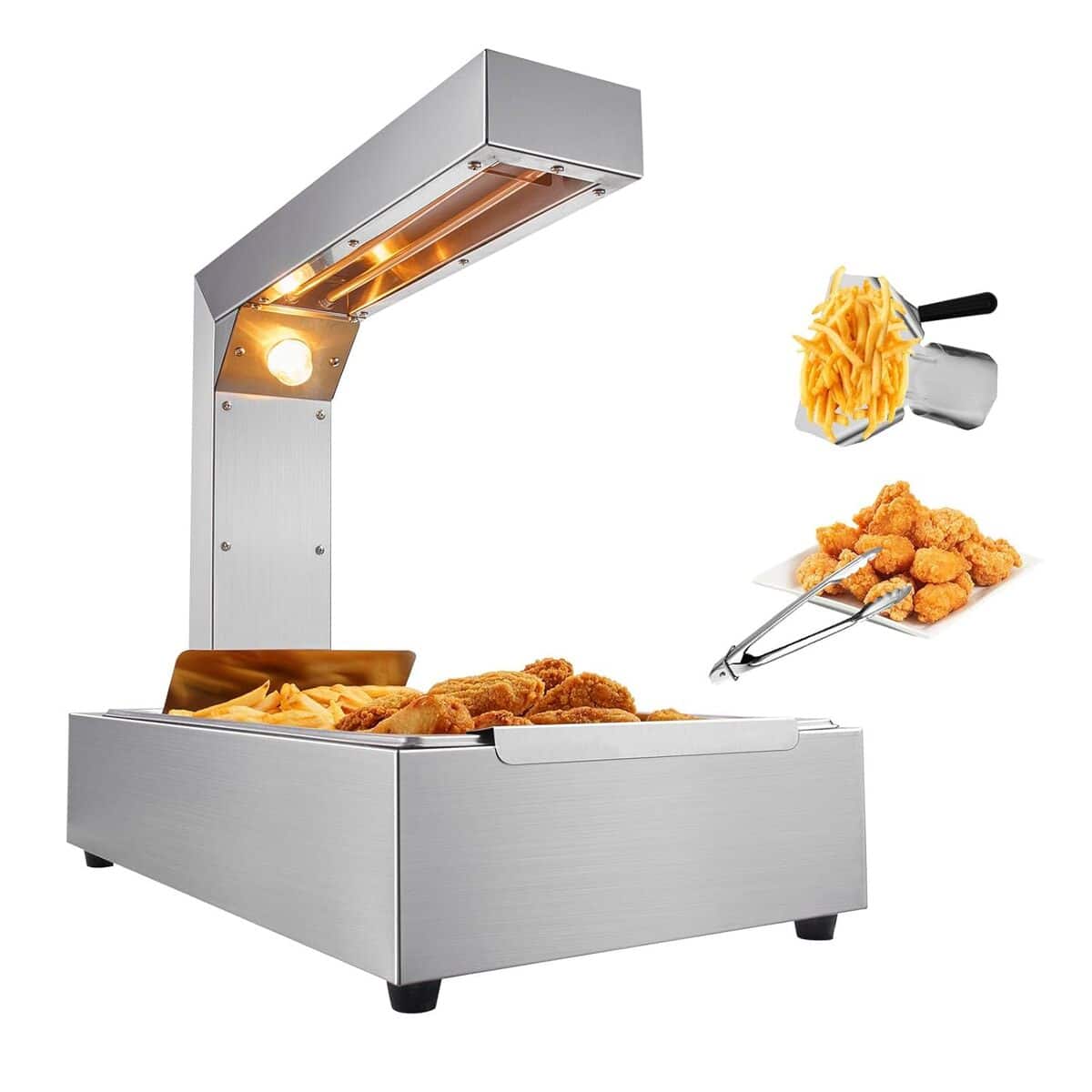 Test : chauffe-frites VEVOR 750 W en inox