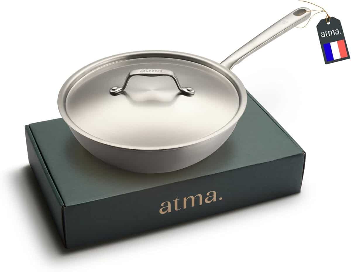 Test du wok Atma inox 3 plis : performances polyvalentes et grande contenance