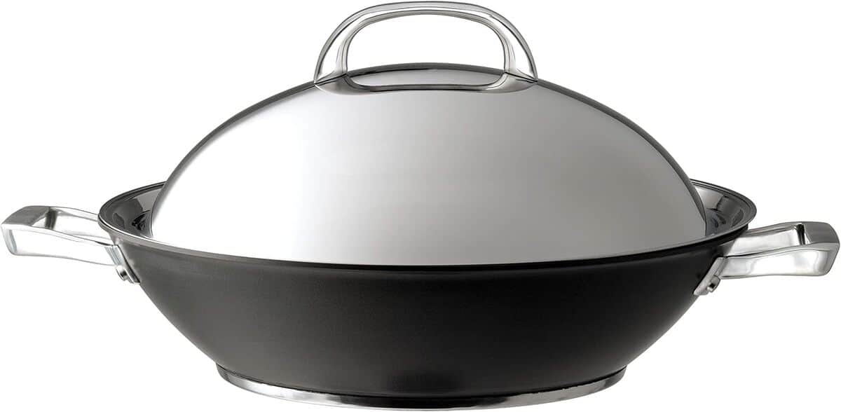 Test du wok Circulon Infinité 80962 : aluminium anodisé, 36 cm