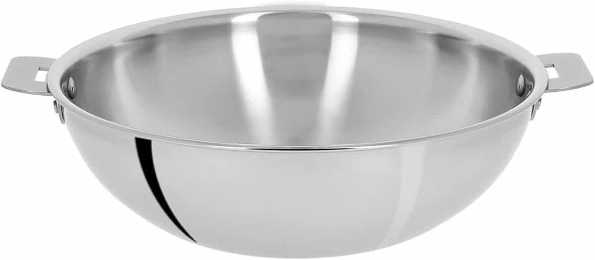 Test du wok Cristel Casteline WOKT24Q en inox 24 cm