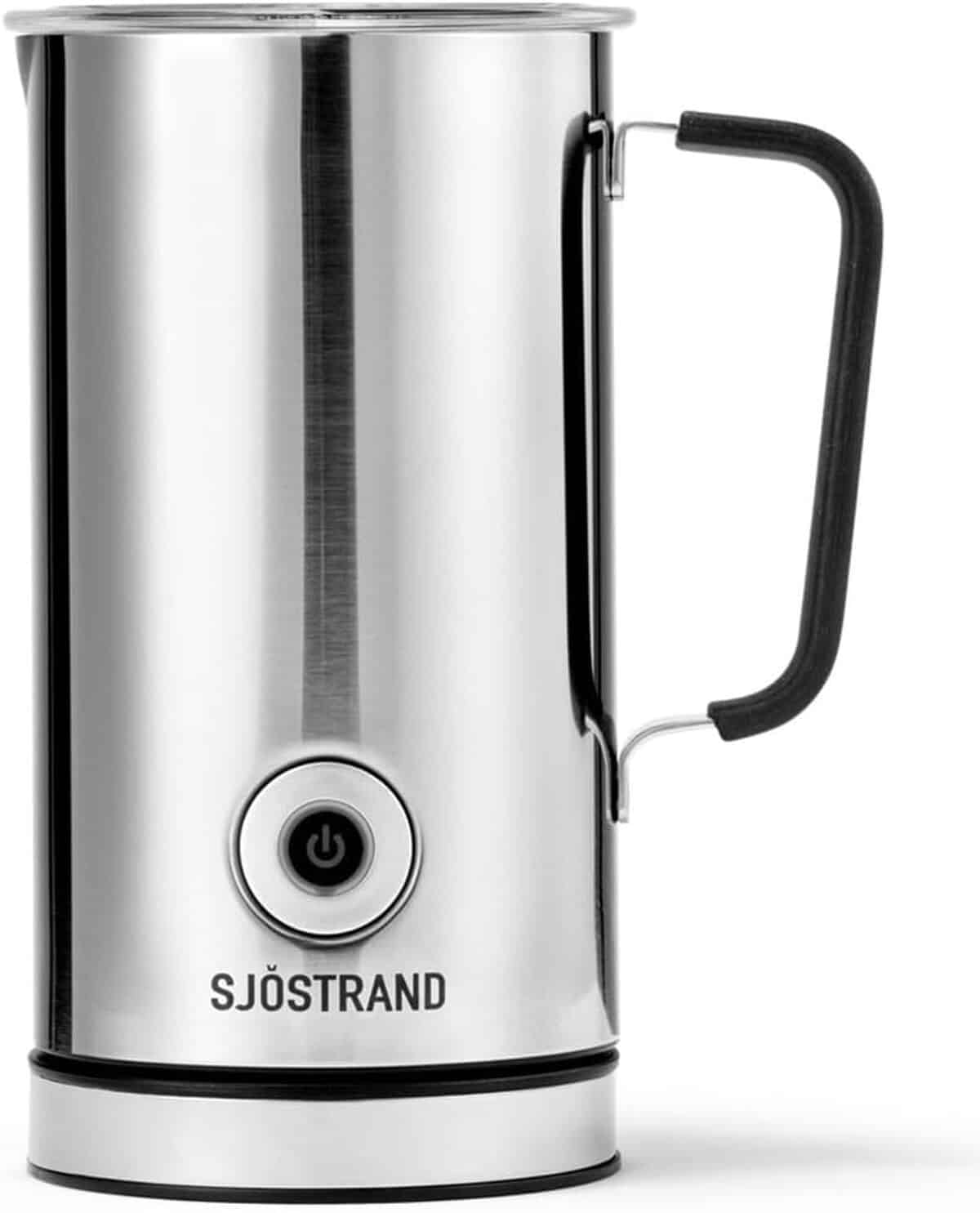 Test : mousseur à lait électrique chromé Sjöstrand