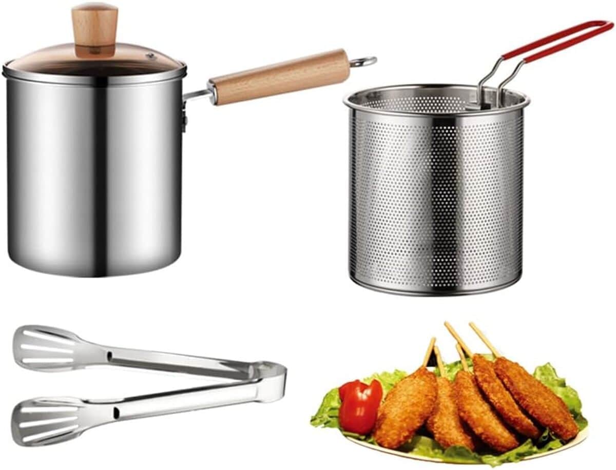 Test poêle inox Tempura : frire parfaitement