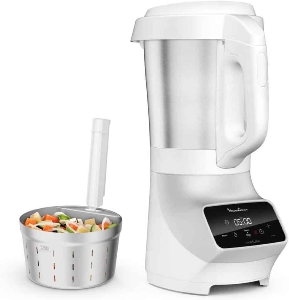 Test : blender chauffant Moulinex Soup et Plus 1100 W
