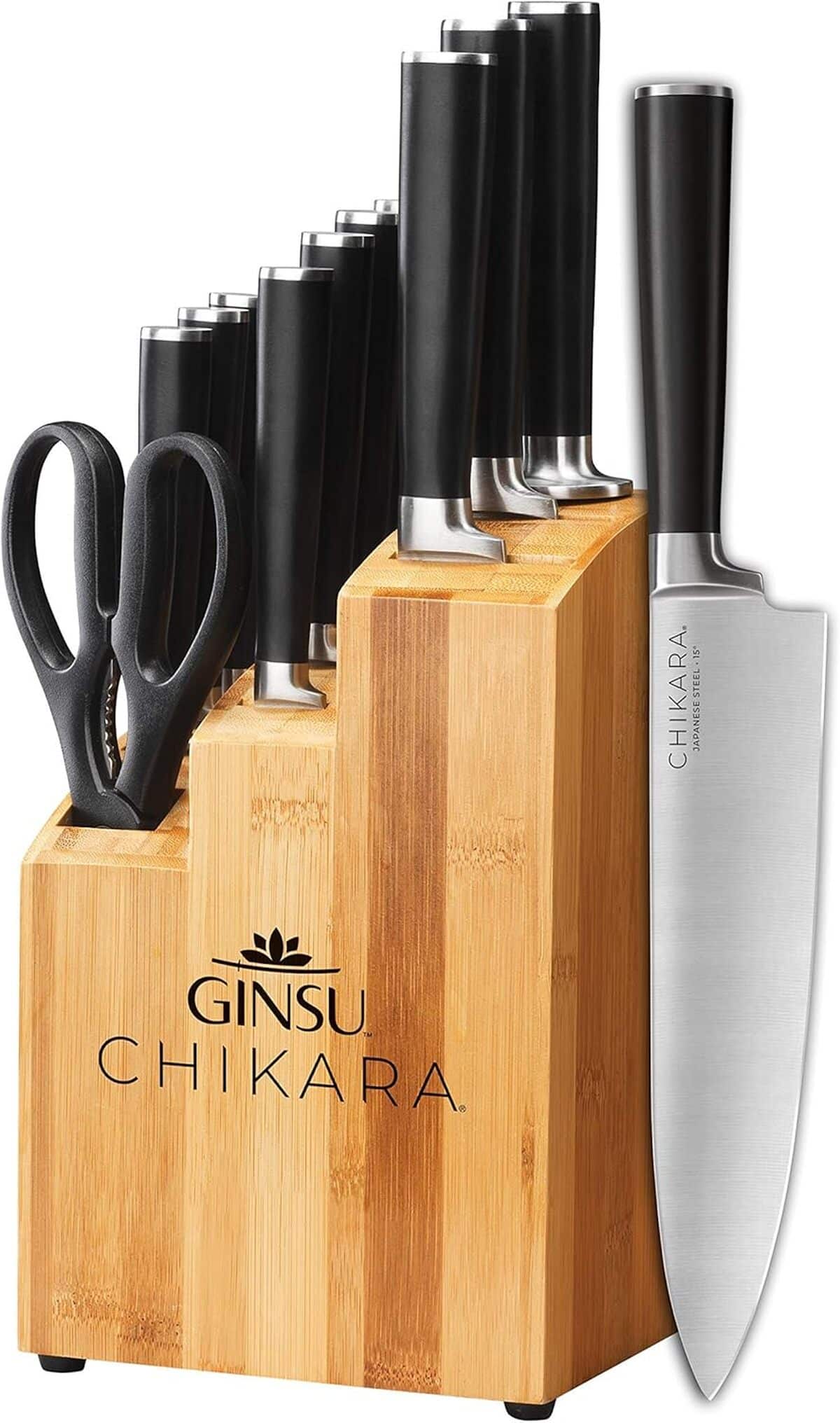 Test du set Ginsu 12 pièces Chikara : couteaux en acier japonais