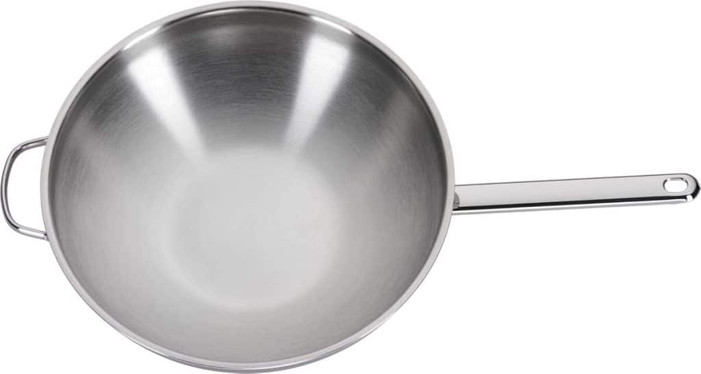 Test du wok Demeyere avec contre-poignée 32 cm