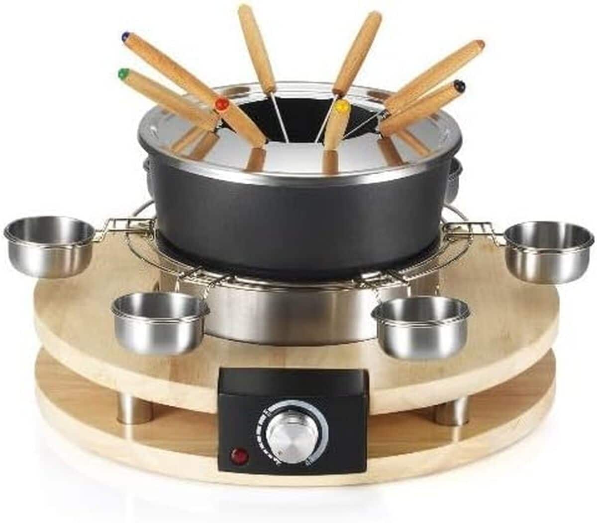 Test de la fondue KCWOOD.FOND8 1300w 8 fourchettes