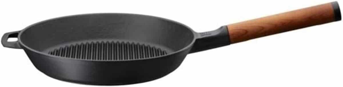 Test de la poêle grill en fonte Fiskars Norden, 26 cm