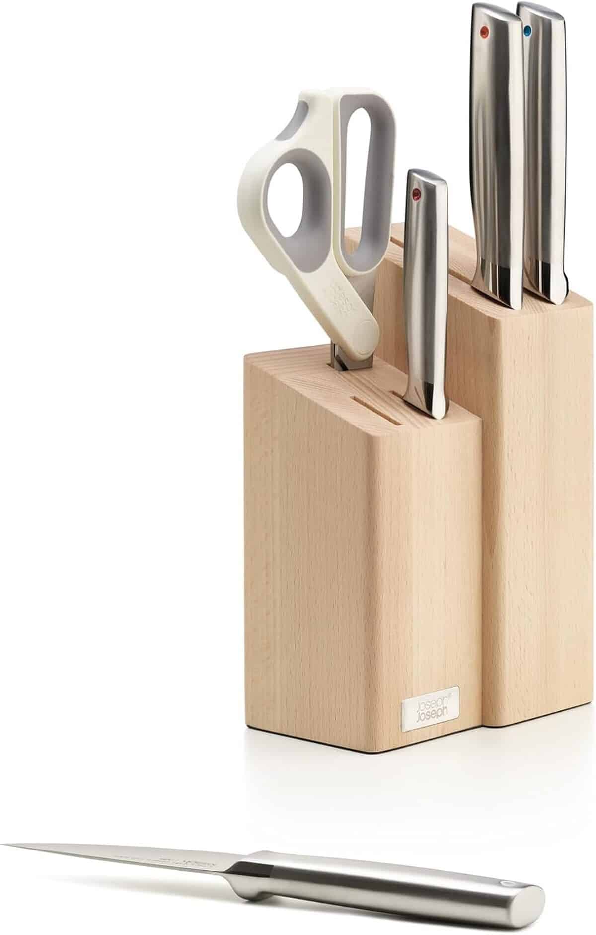 Test des couteaux Joseph Joseph Fusion : ensemble professionnel 5 pièces