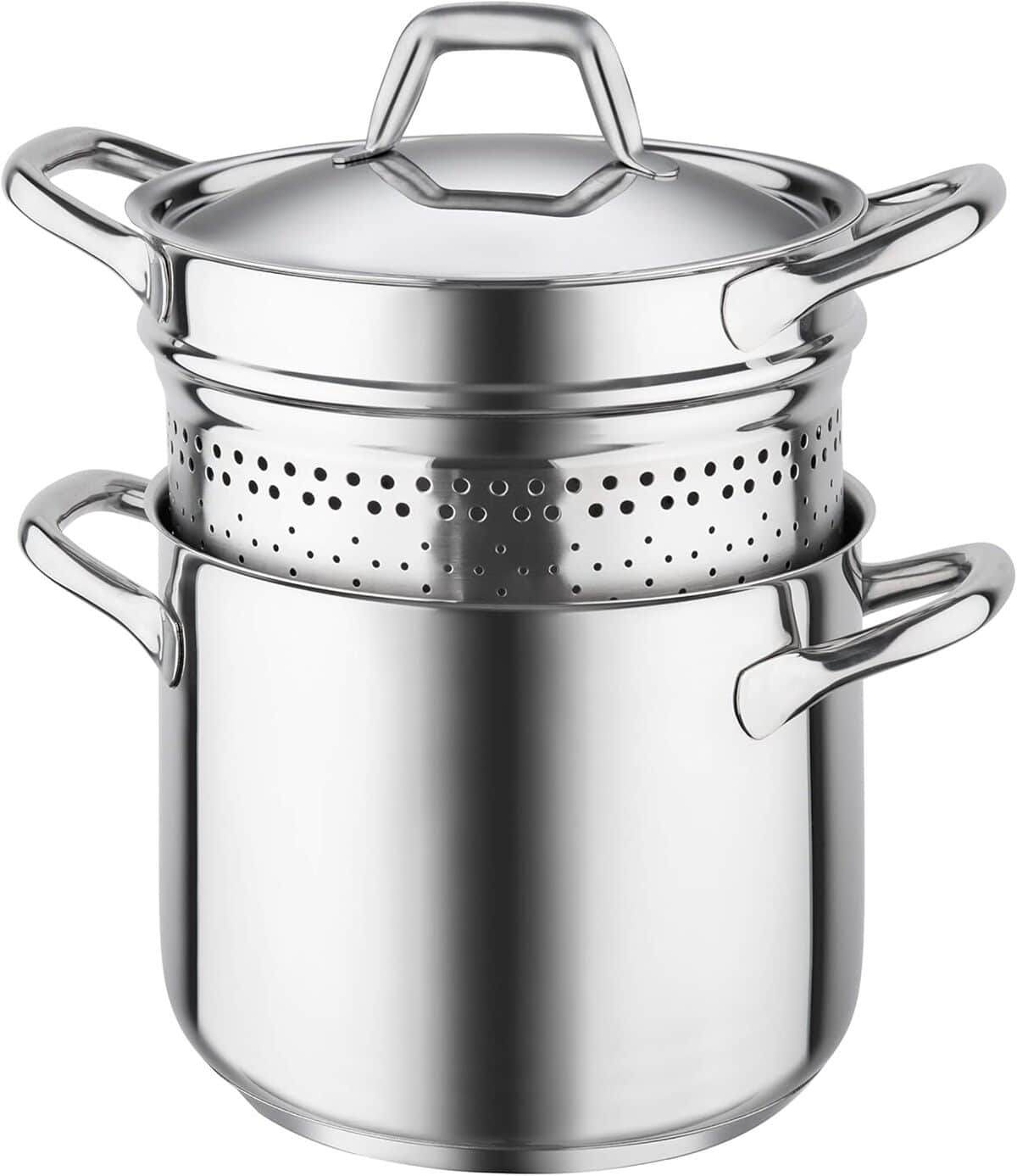 Test du spaghettiere Barazzoni Chef Line 22 cm en acier inoxydable