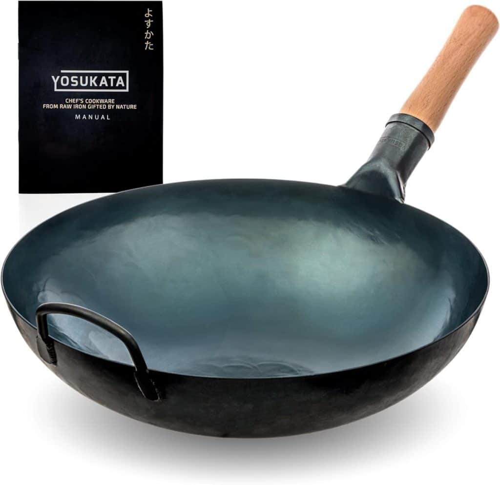 Test du wok Yosukata 36 cm : efficacité et tradition