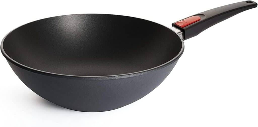 Test : wok Woll Diamond Lite 30 cm, manche amovible et induction