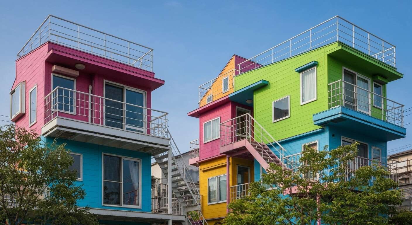 Reversible Destiny Lofts Mitaka : maisons Insolites au Japon