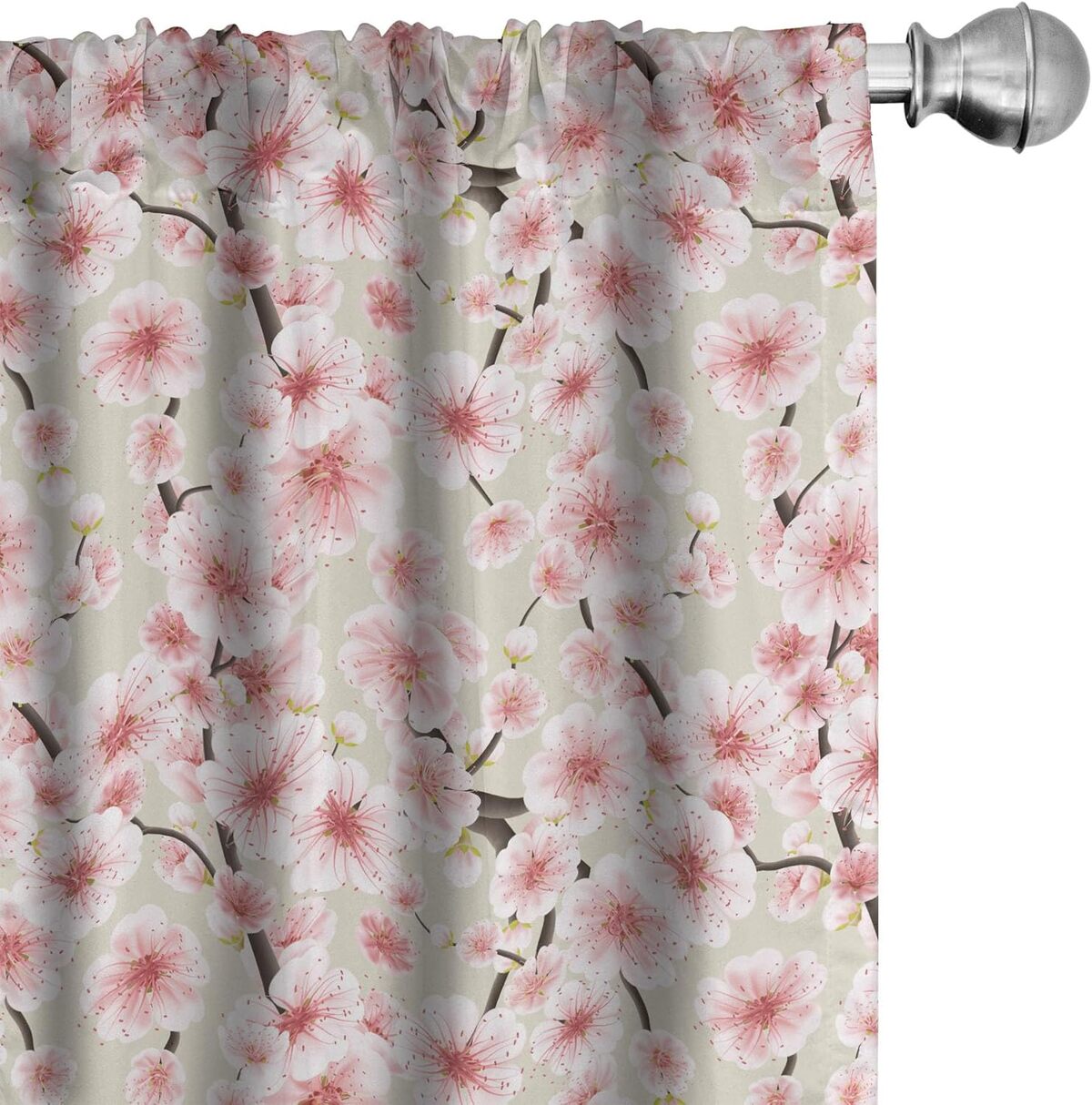 Avis : rideaux Ambesonne fleurs japonaises élégants pour salon