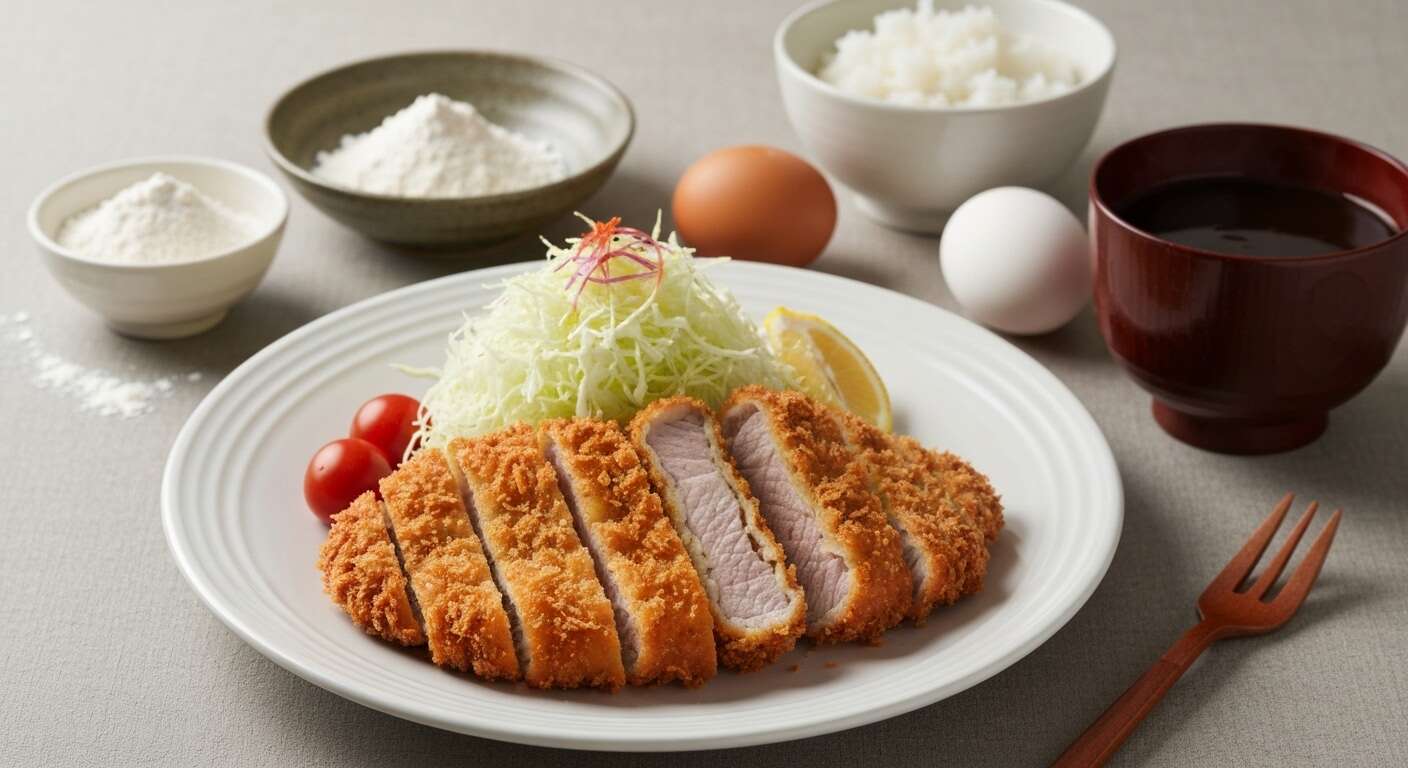 Recette de Tonkatsu : porc Pané Japonais Traditionnel