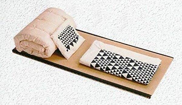 Futon Shiatsu ou Shiatzu Matelas 90x200cm 100% Coton + Sac de Transport. Environ 4-5 cm de Haut, futon Pliable, Convient également pour Massage, Yoga, Camping ou Meditation. Futon Japonais Enroulable