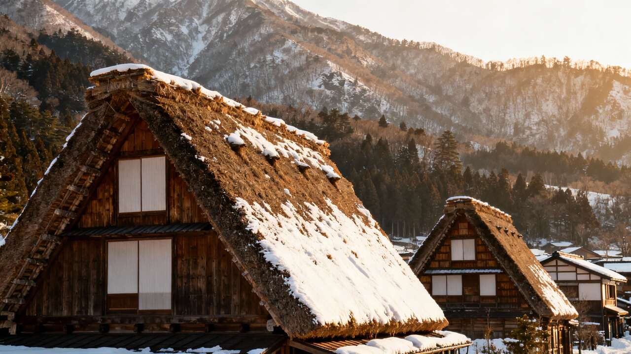 Shirakawa-go : découvrez le village aux maisons triangulaires au Japon