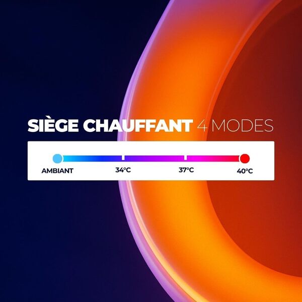 Kit WC Japonais Électrique | Siège chauffant, eau chaude, séchage à air chaud, télécommande sans fil | Installation facile & SAV français (Forme O)