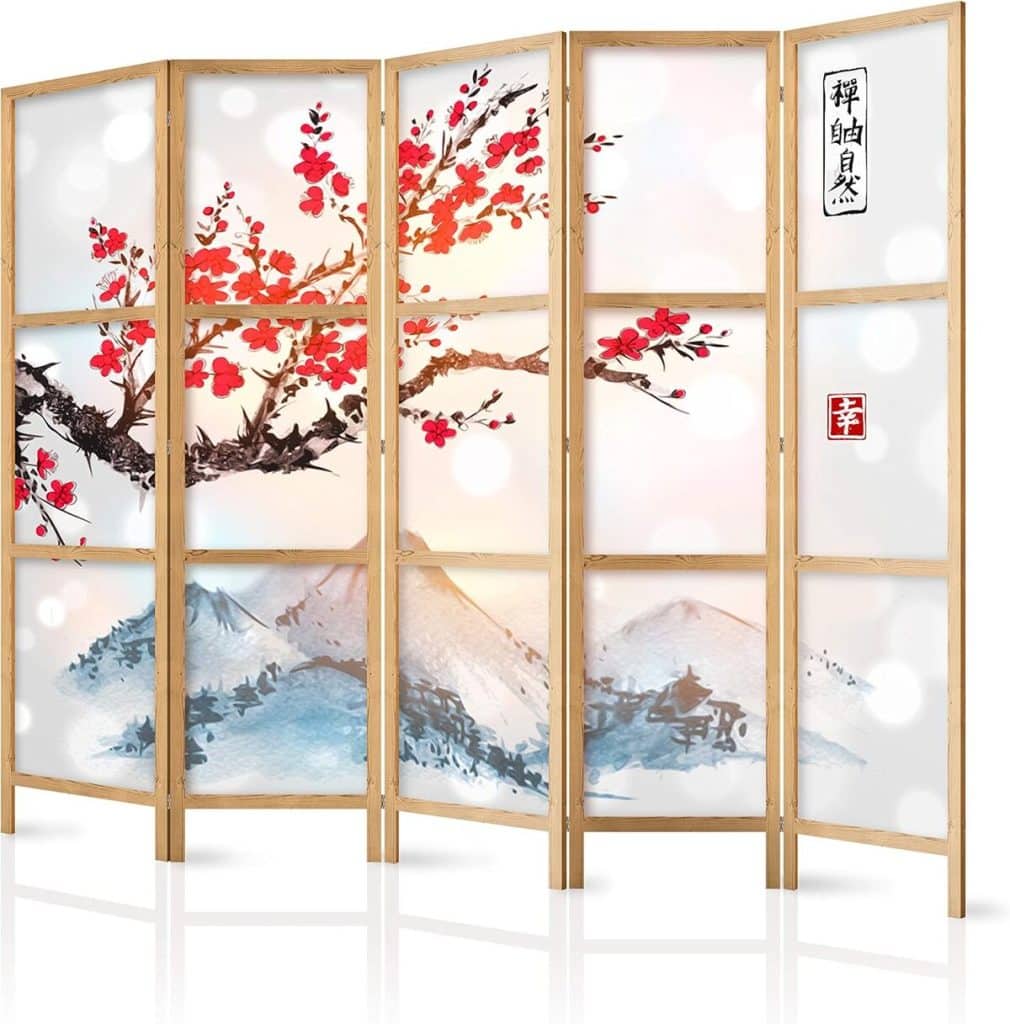 Avis sur le paravent japonais murando "Fleur de cerisier" 225x172 cm