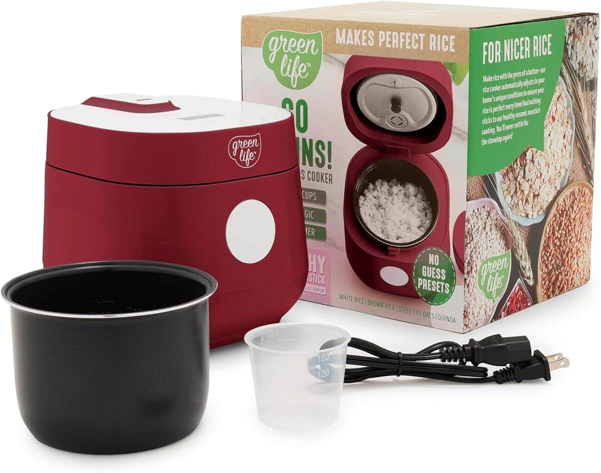 Test du cuiseur à riz numérique GreenLife : cuisine saine et pratique