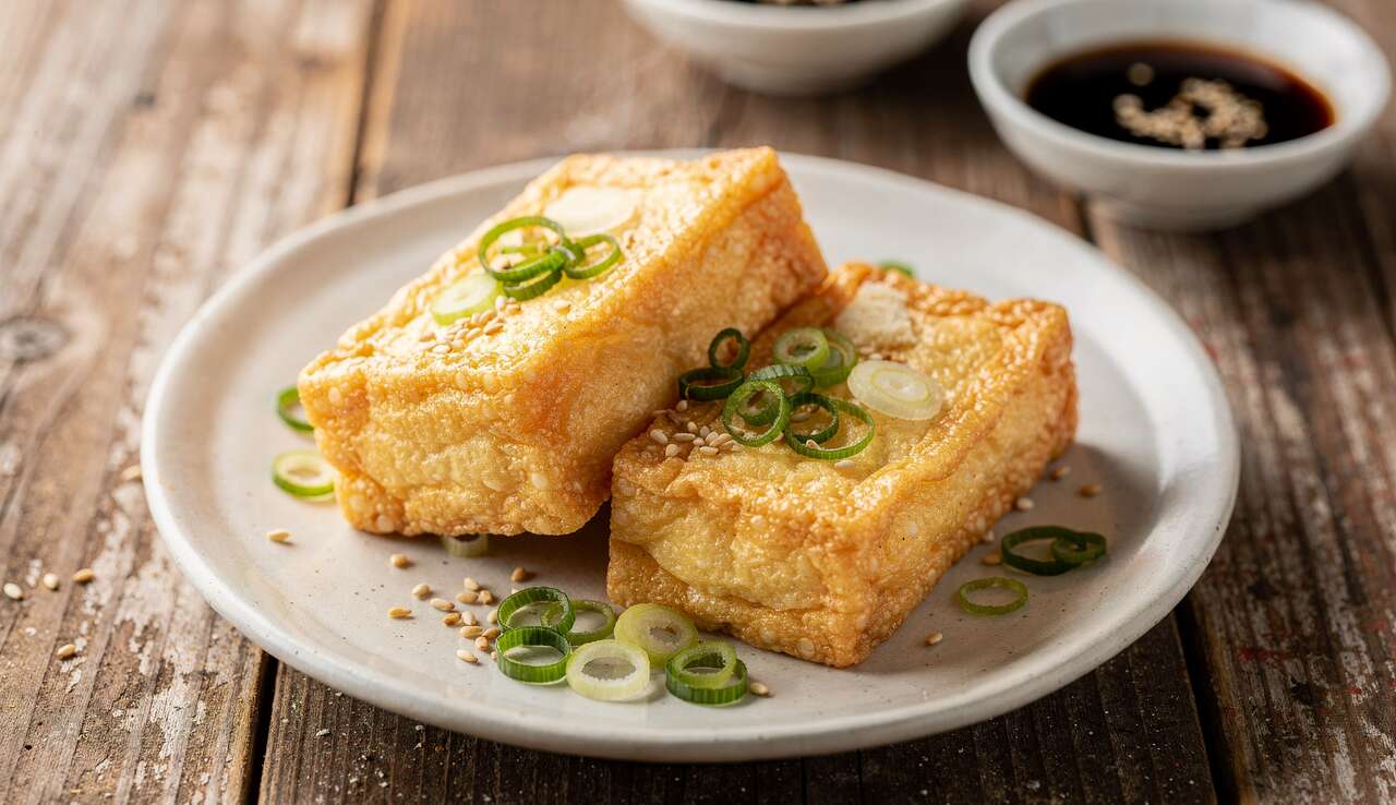 Recette de Tofu Frit Japonais : agedashi Doufu