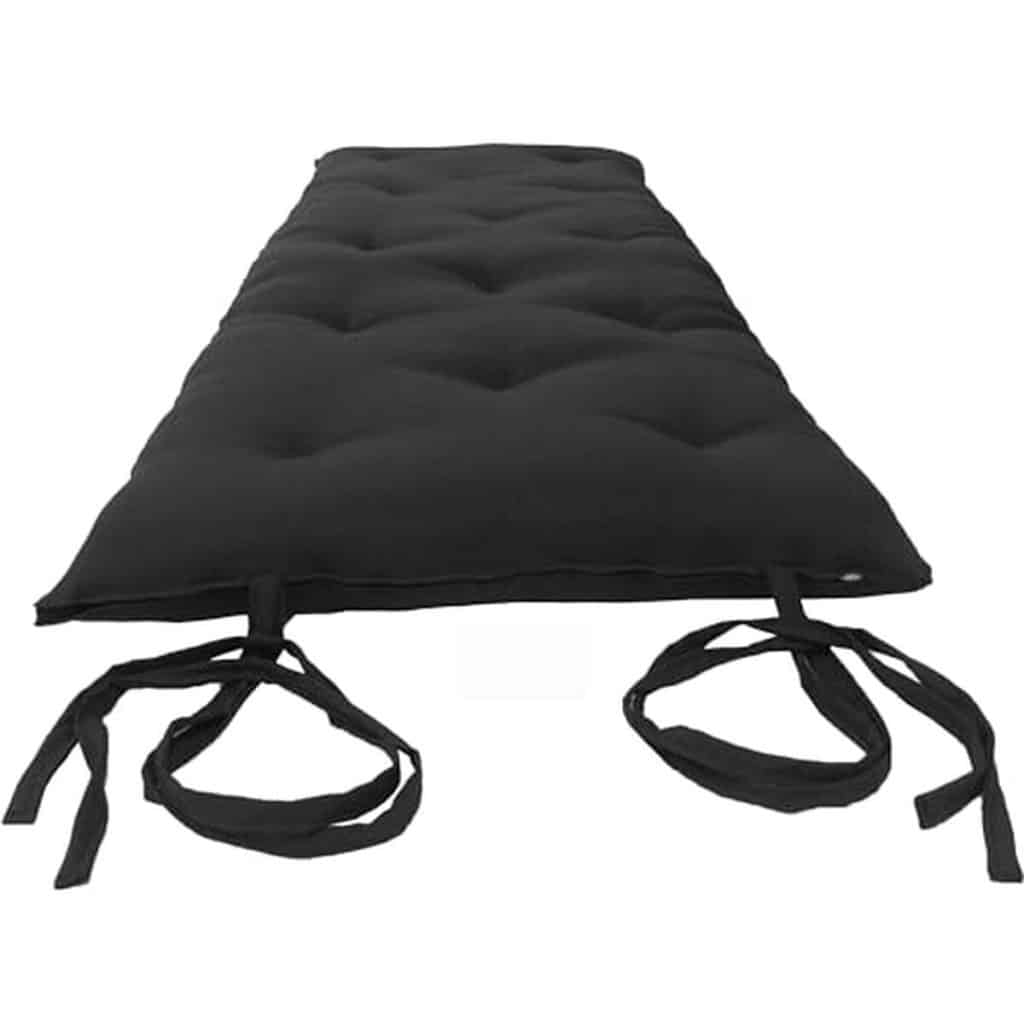 Test du futon pliable Neuf Noir Twin : confort et traditions japonaises