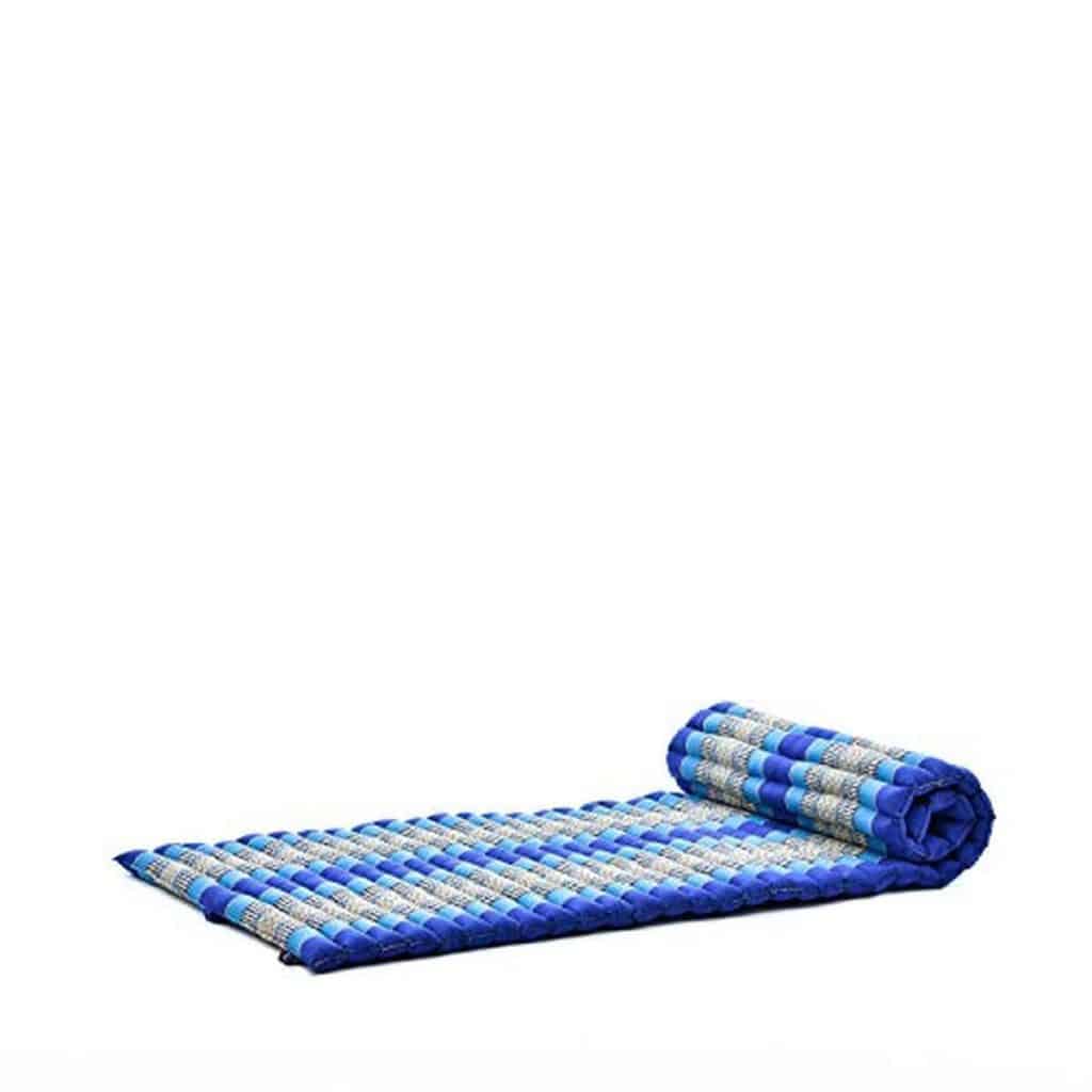 Test : leewadee matelas pliable bleu, le futon japonais polyvalent