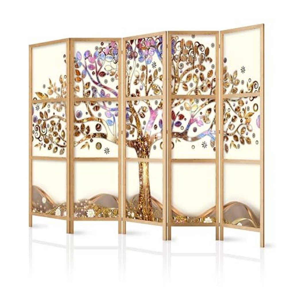 Test paravent intérieur murando : élégance japonaise 225x172 cm