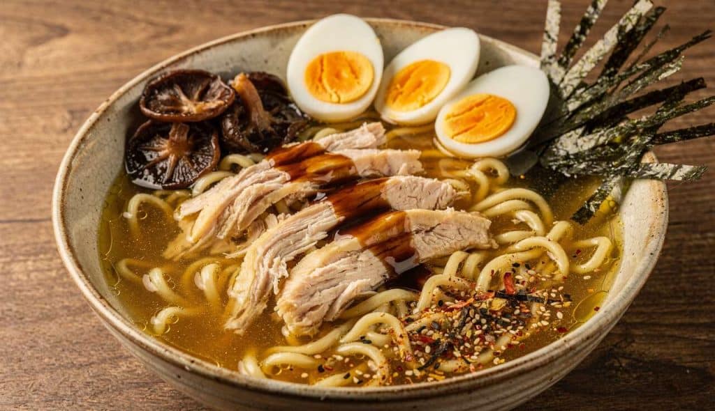 Recette rapide de ramen au poulet