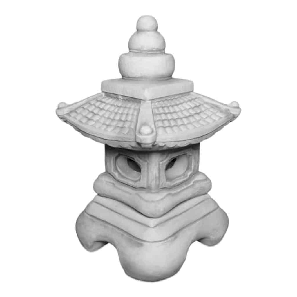 Avis sur la lanterne japonaise Yukimi Oki Gata en pierre