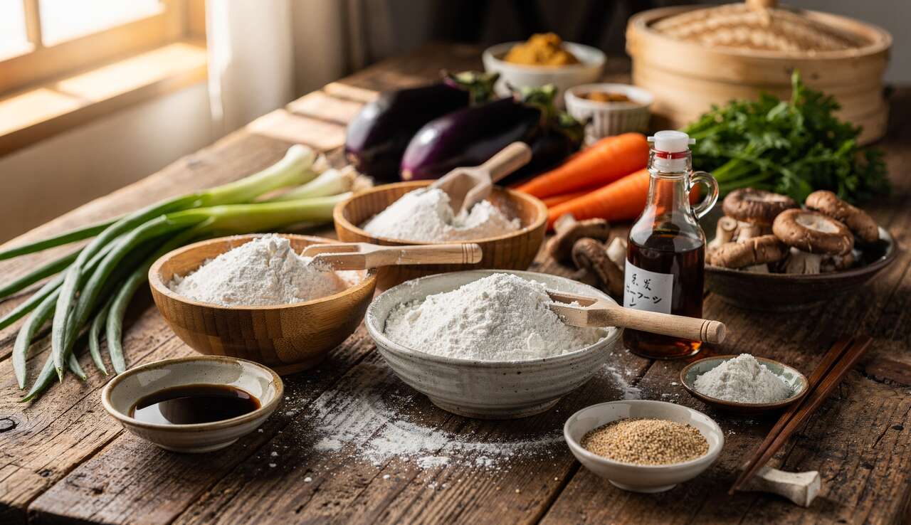 Recettes sal&eacute;es avec de la farine de riz japonaise