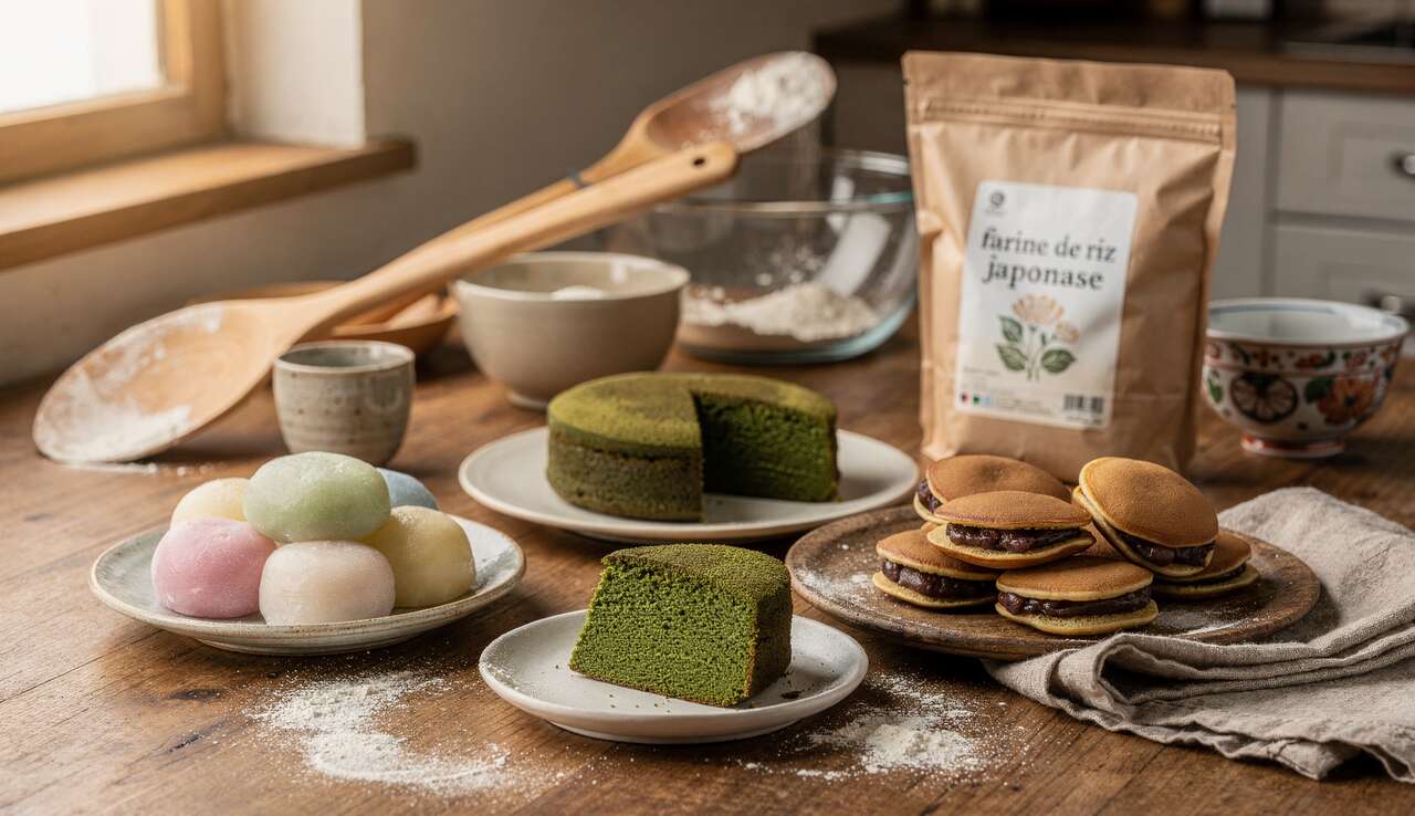 Cr&eacute;er des desserts avec de la farine de riz