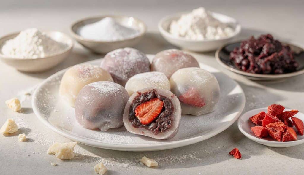 Recette de Daifuku Mochi aux Fruits