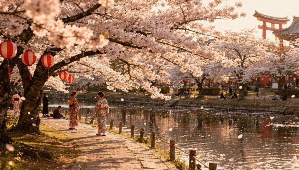 Hanami au Japon : célébrer la floraison des cerisiers