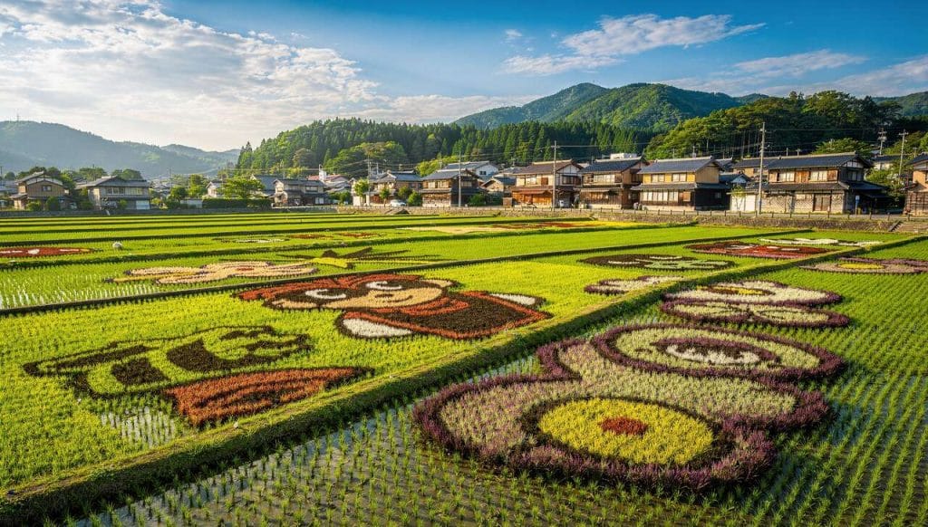 Le Tambo Art : transformer les Rizières en Œuvres d'Art au Japon
