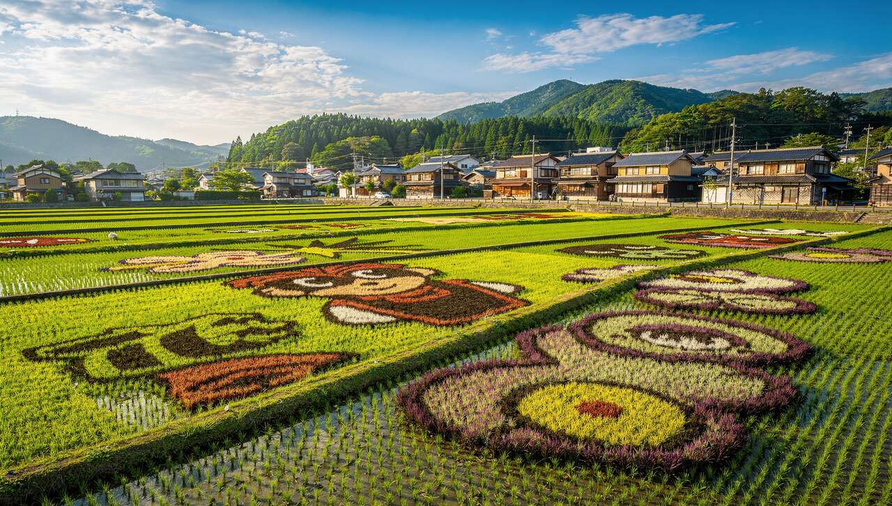 Le Tambo Art : transformer les Rizières en Œuvres d'Art au Japon