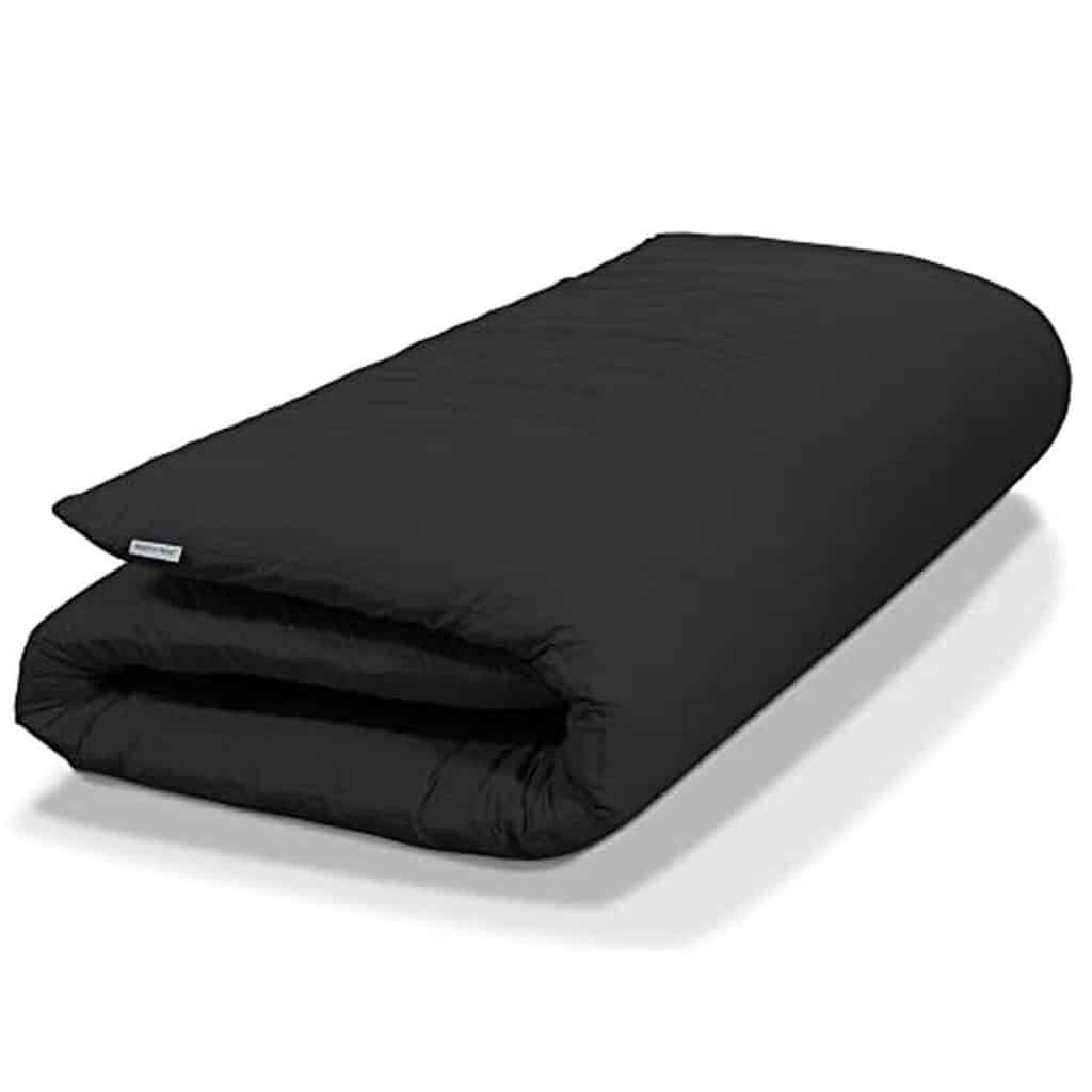 Test du matelas futon japonais Native Nest Shikibuton : confort pliable et portable
