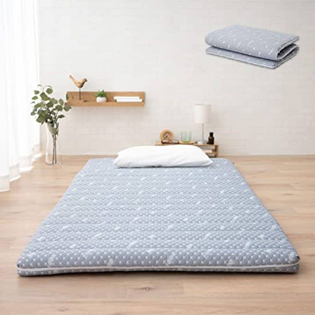 Test : matelas futon hybride EMOOR 97x195 cm pliable