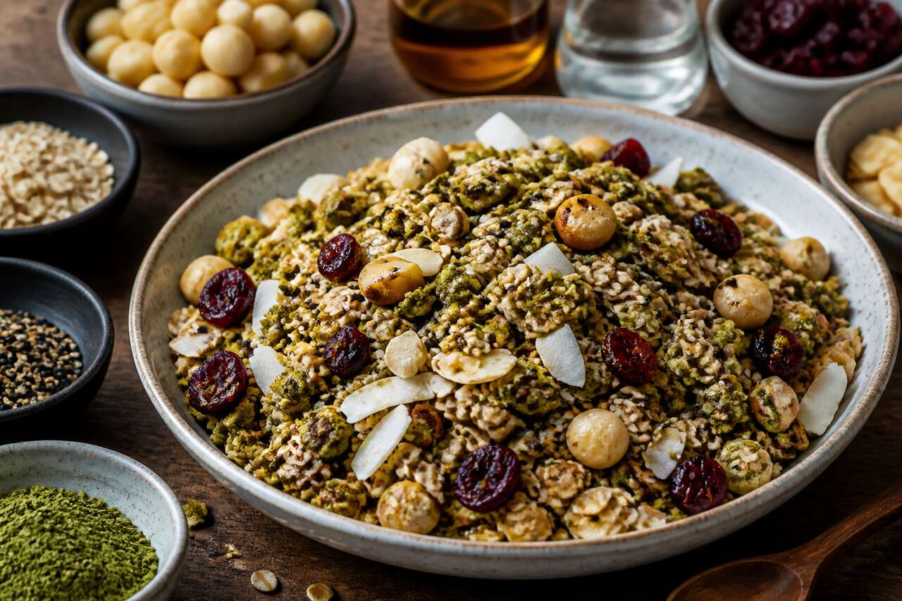 Recette de granola maison à la japonaise