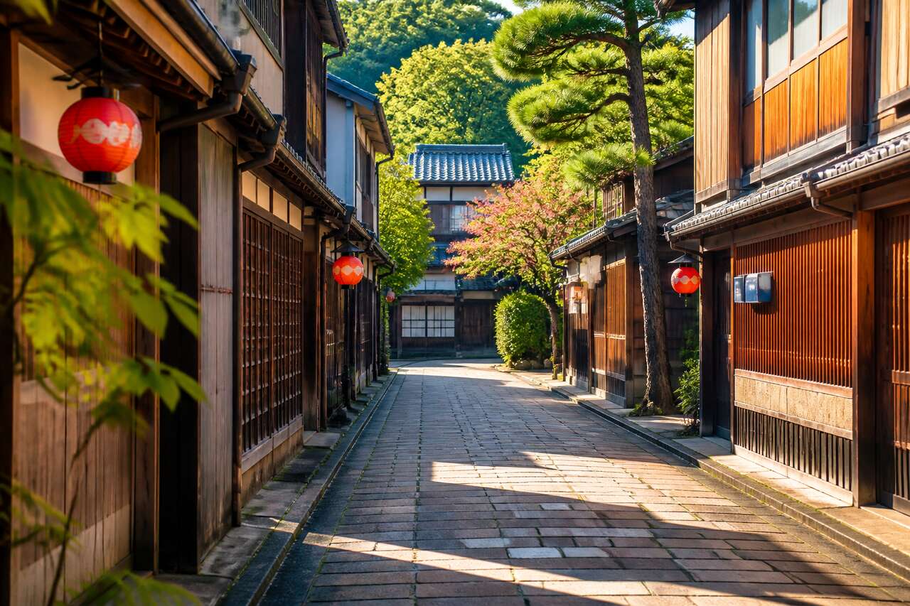 Kazue-machi : le quartier des maisons de thé à Kanazawa