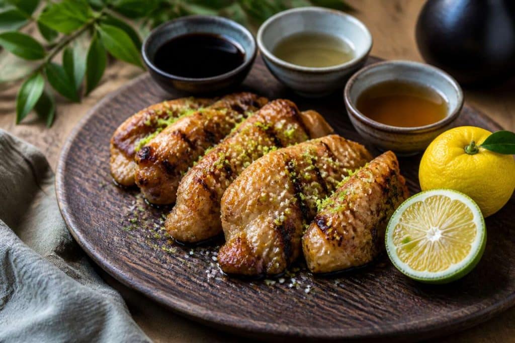 Recette de poulet grillé au yuzu : saveurs japonaises à la maison