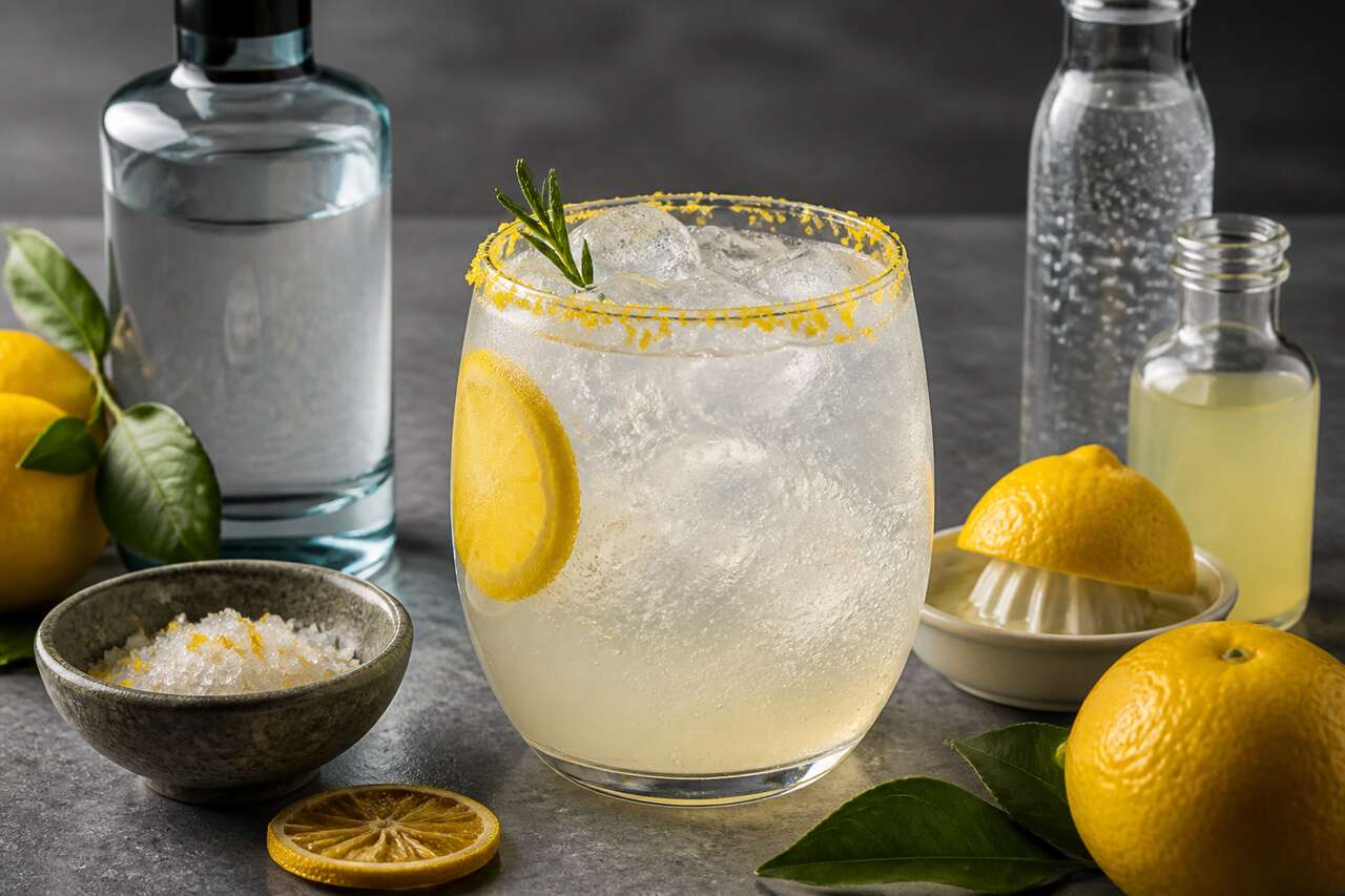 Recette du gin tonic au yuzu ultra frais et parfumé