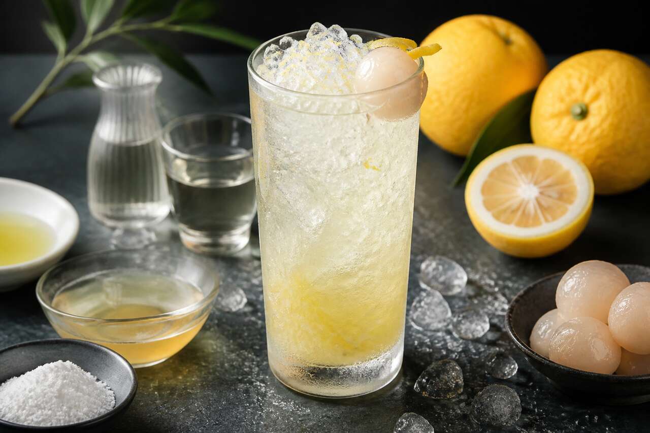 Recette du cocktail yuzu snow : un drink japonais rafraîchissant