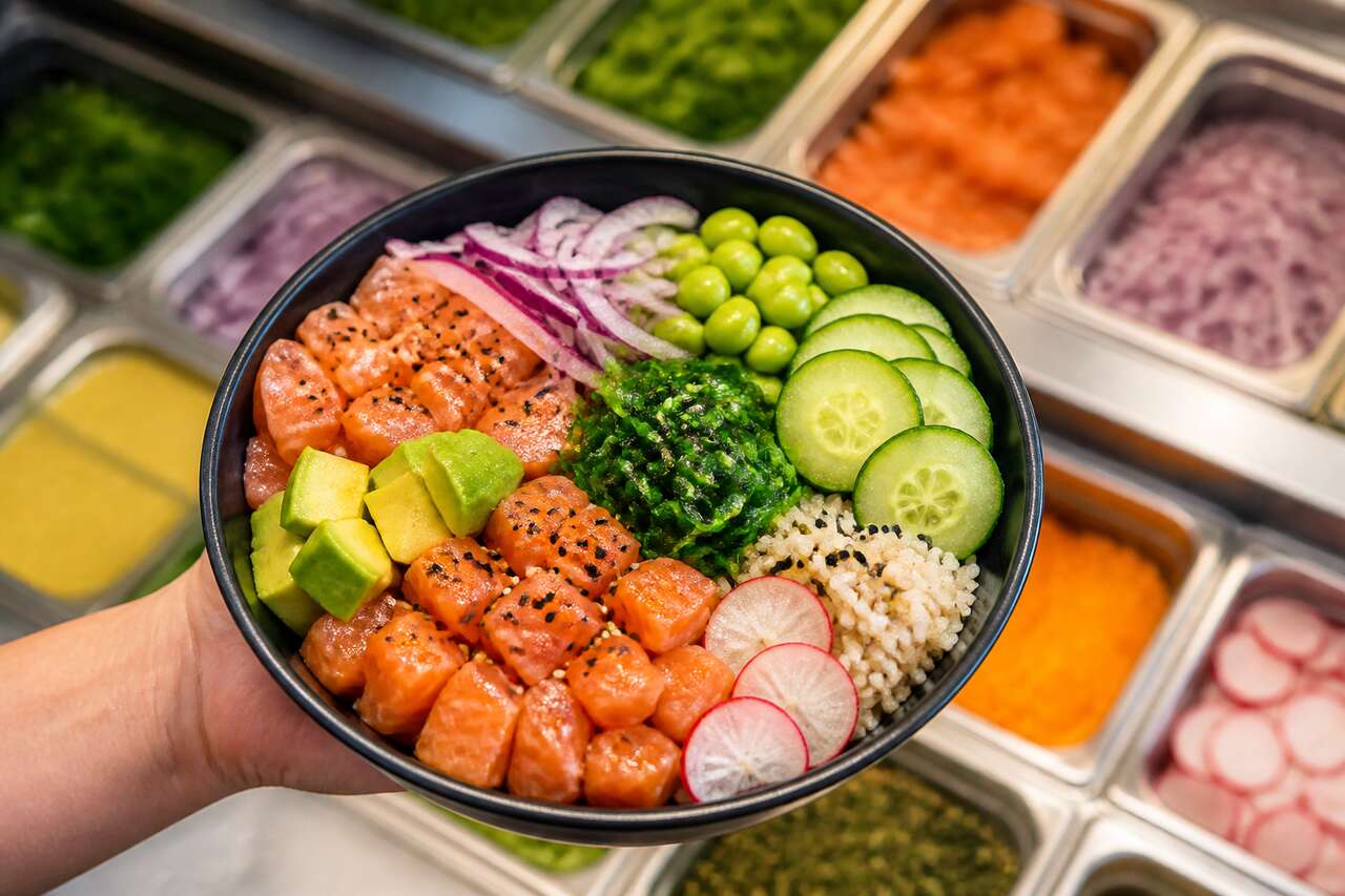 Poké bowl chez sushi shop: le concept et ce que signifie « sur mesure » Poké bowl chez sushi shop: le concept et ce que signifie « sur mesure »