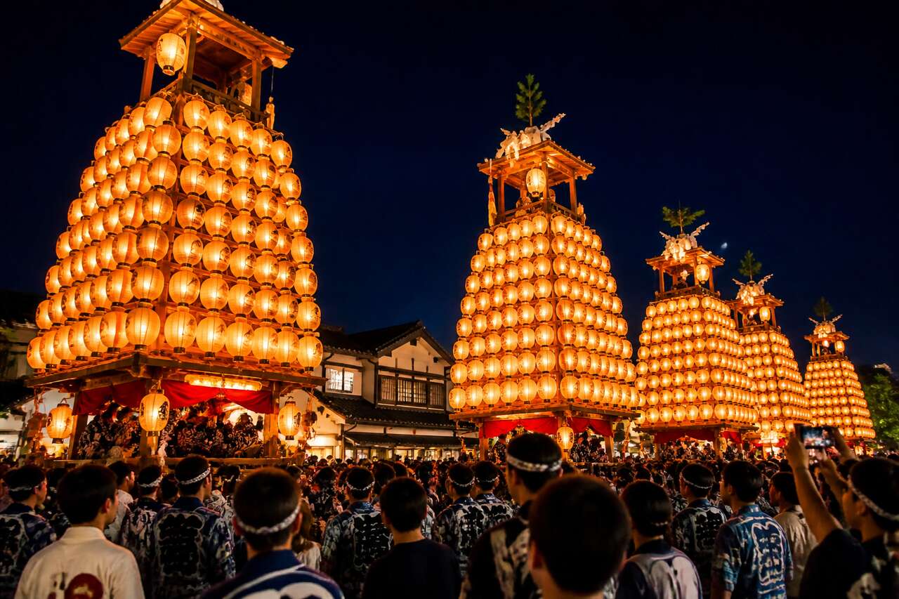 Kiriko Matsuri : le festival des lanternes géantes de Noto à Kanazawa