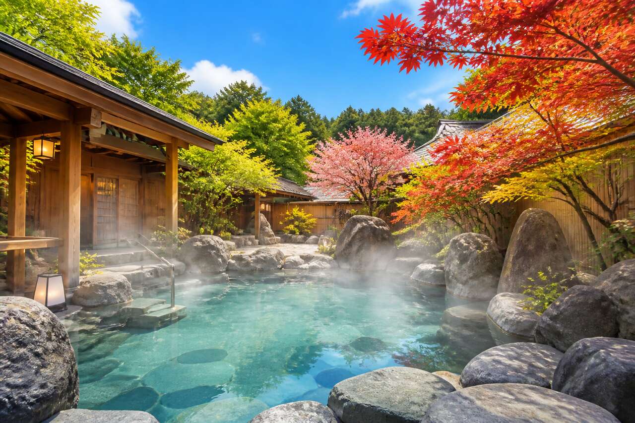 Les meilleurs onsen autour de Kanazawa
