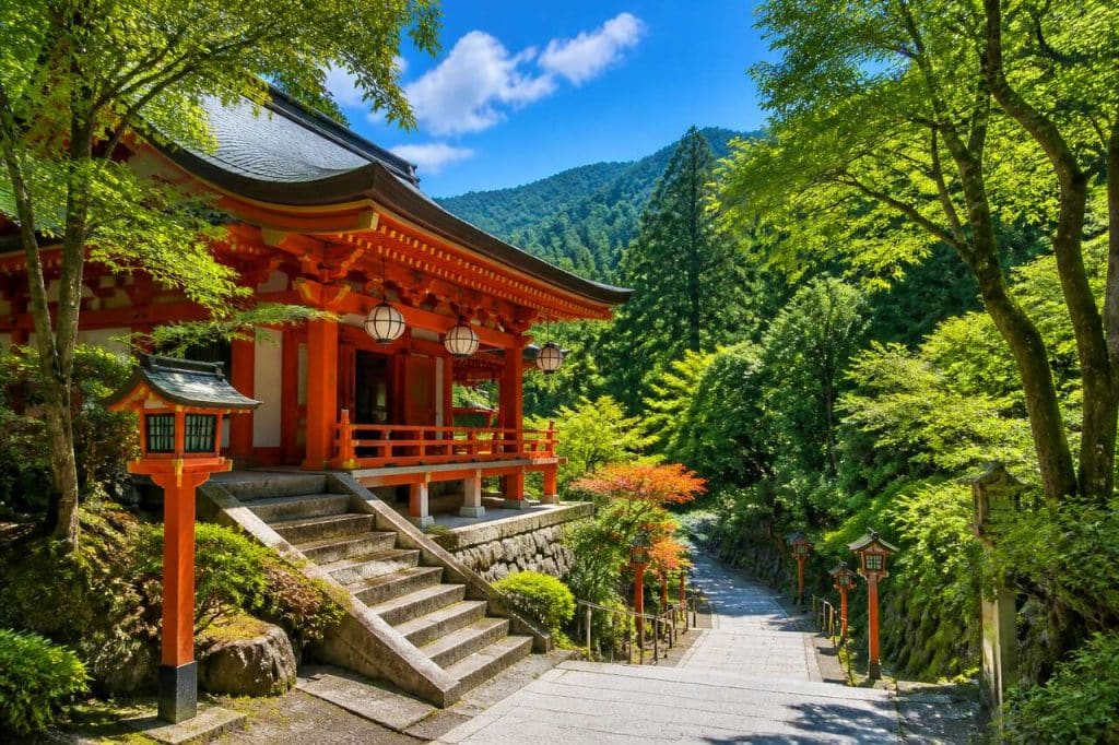 Kurama-dera : le temple mystique de Kyoto