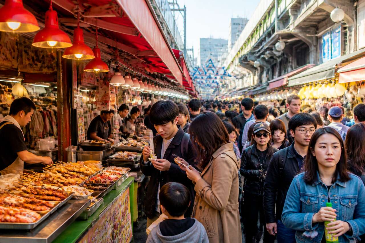 Ameyoko : le marché de street food le plus célèbre de Tokyo