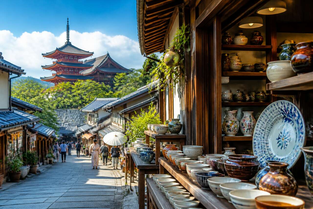 Céramique à Kyoto : où acheter les plus belles poteries