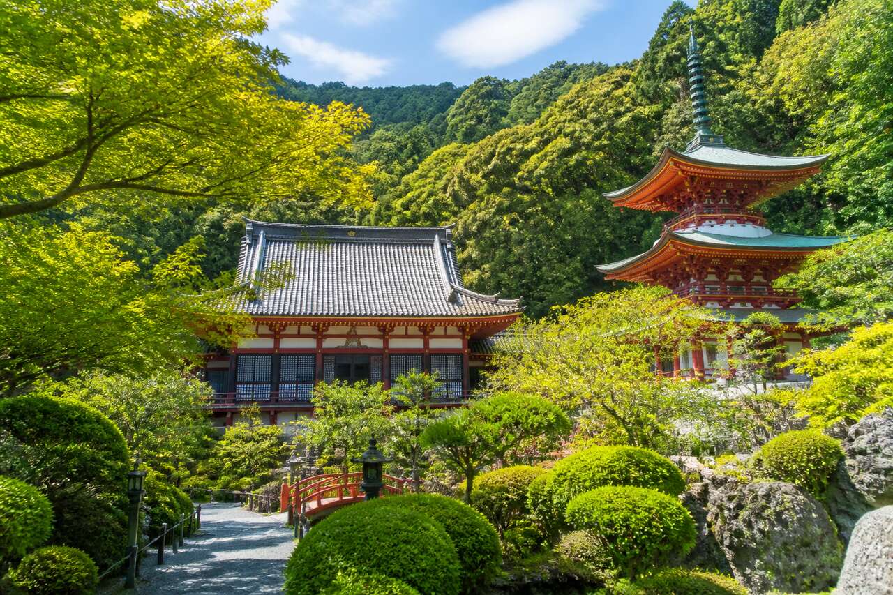 Katsuo-ji : le temple de la victoire à Osaka
