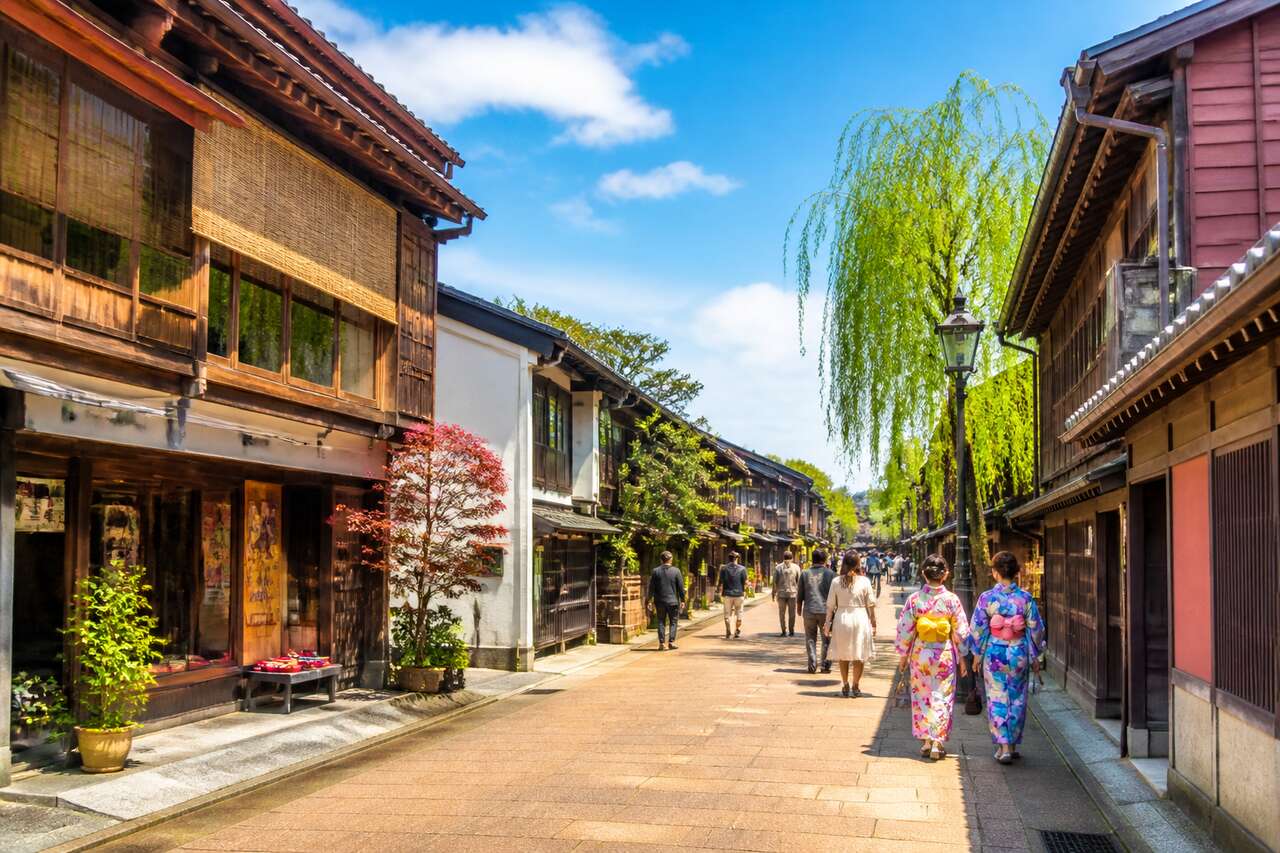 Katamachi : le quartier animé de Kanazawa